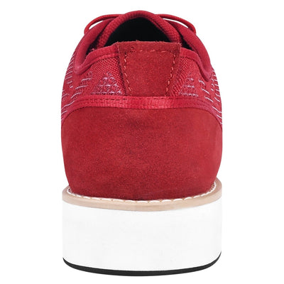 Liberty Zeno Lava Singh Mens Casual Textile Printed Lace up Shoes