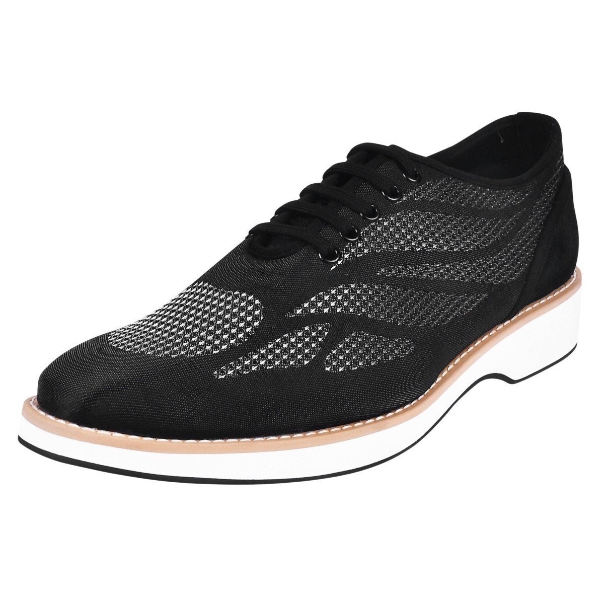 Liberty Zeno Lava Singh Mens Casual Textile Printed Lace up Shoes