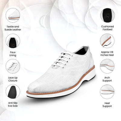 Liberty Zeno Lava Singh Mens Casual Textile Printed Lace up Shoes