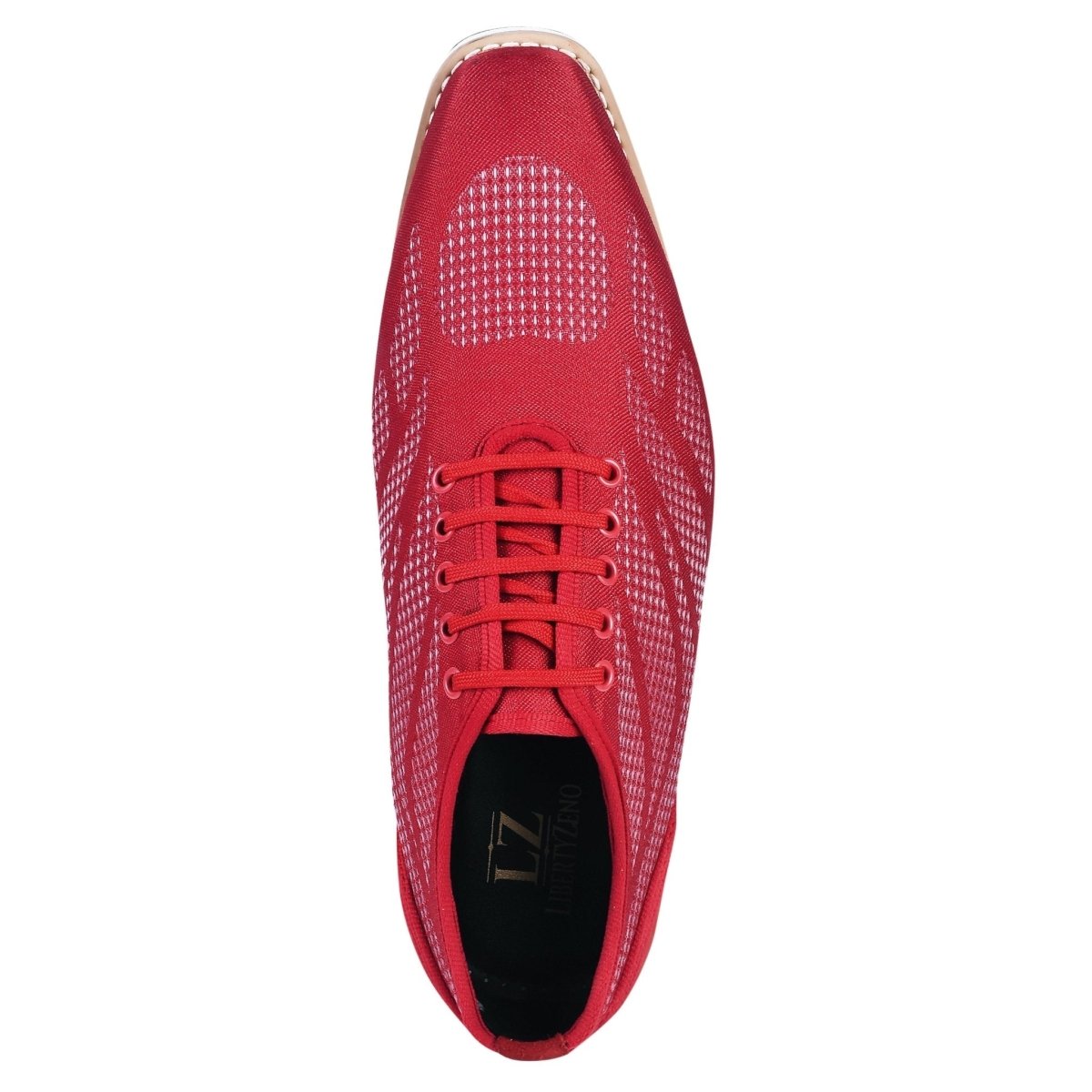 Liberty Zeno Lava Singh Mens Casual Textile Printed Lace up Shoes