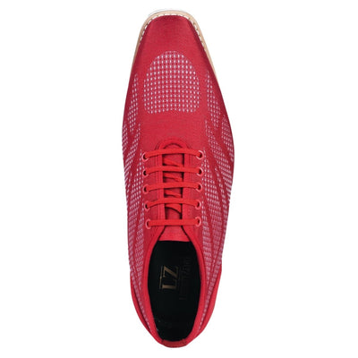 Liberty Zeno Lava Singh Mens Casual Textile Printed Lace up Shoes