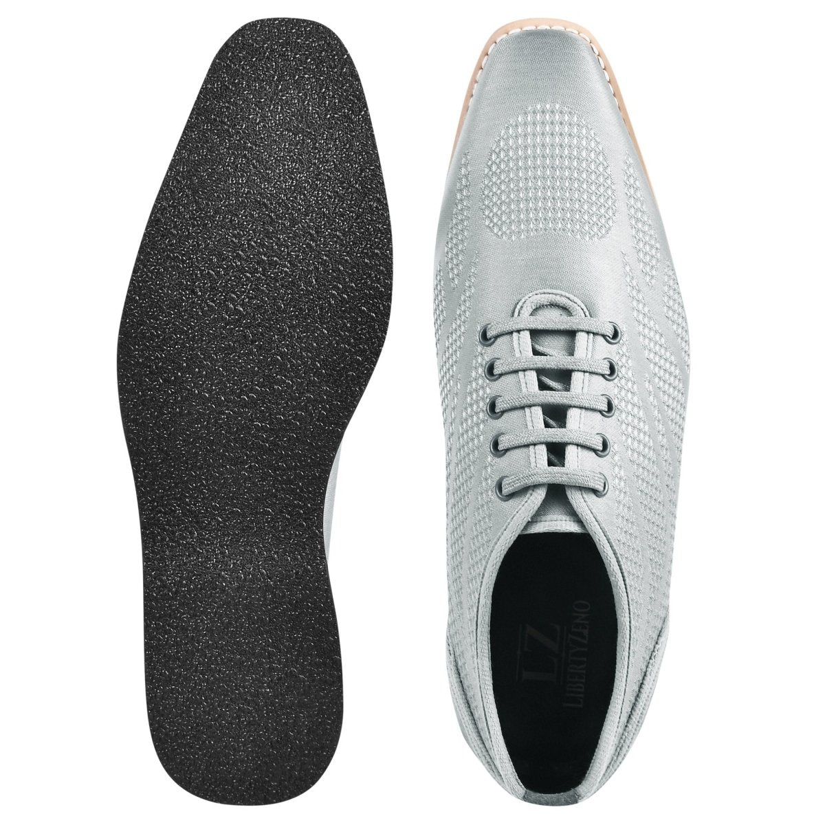Liberty Zeno Lava Singh Mens Casual Textile Printed Lace up Shoes