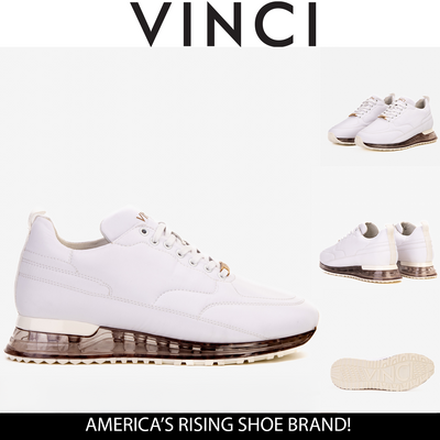 The Lexington White Men Sneaker