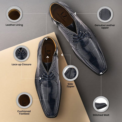 Liberty Zeno Liam Genuine Leather Lace - Up Style Boots for Men
