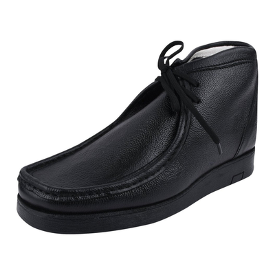Liberty Zeno HAMARA JOE men's black chukka boots, three-quarter side view