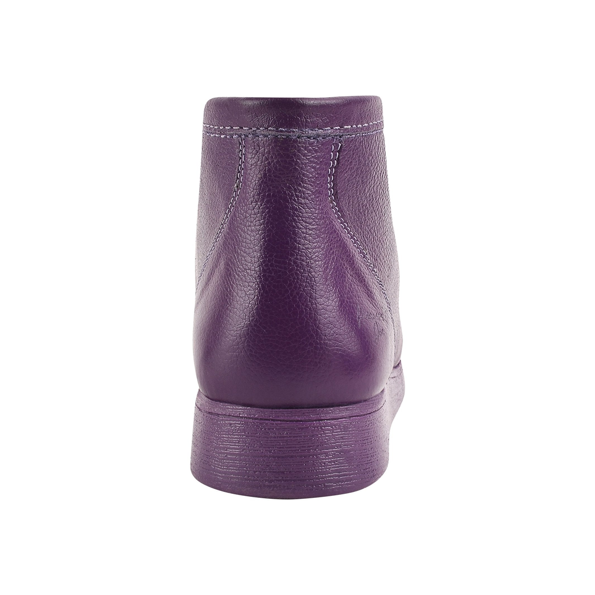 Liberty Zeno HAMARA JOE men's purple chukka boots, heel view