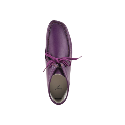 Liberty Zeno HAMARA JOE men's purple chukka boots, top view
