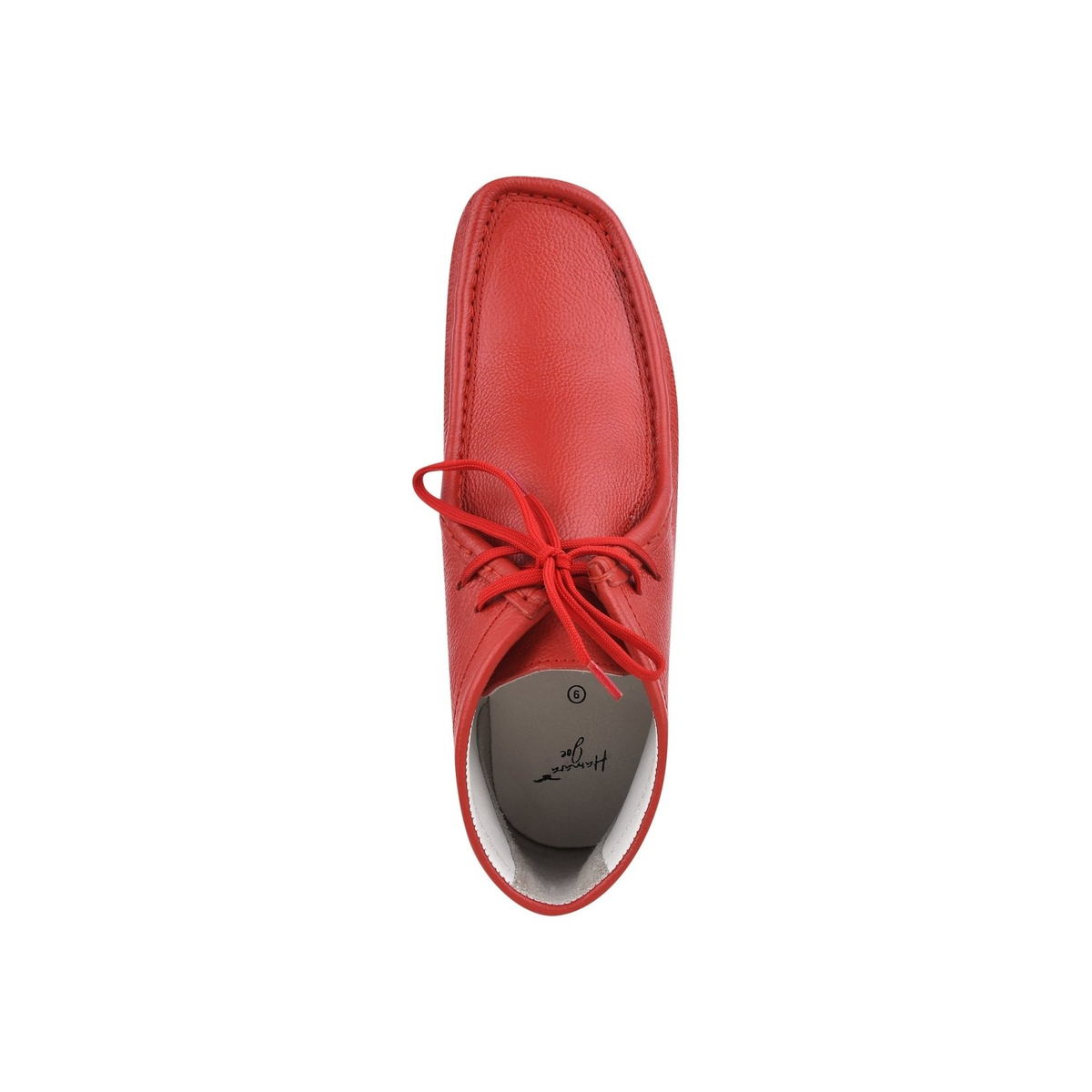 Liberty Zeno HAMARA JOE men's red chukka boots, top view
