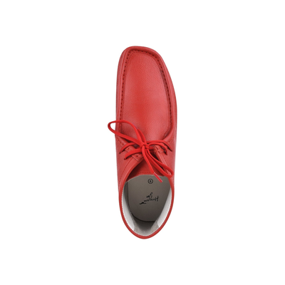 Liberty Zeno HAMARA JOE men's red chukka boots, top view