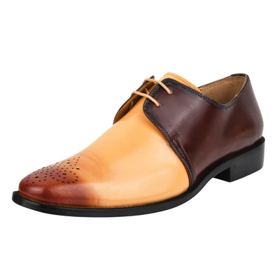 Libertyzeno Shoes DANIEL Genuine Leather Oxford Dress Shoes for Men