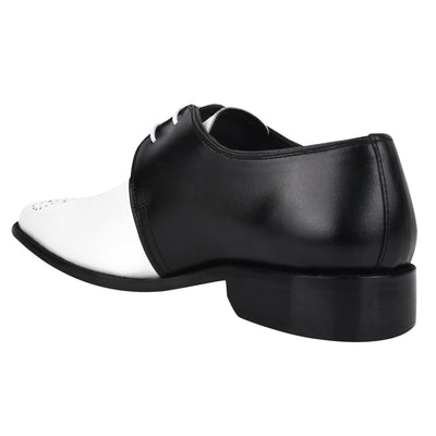 Libertyzeno Shoes DANIEL Genuine Leather Oxford Dress Shoes for Men