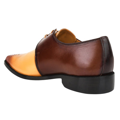 Libertyzeno Shoes DANIEL Genuine Leather Oxford Dress Shoes for Men