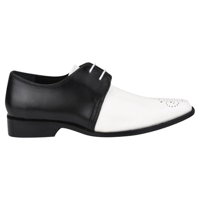 Libertyzeno Shoes DANIEL Genuine Leather Oxford Dress Shoes for Men