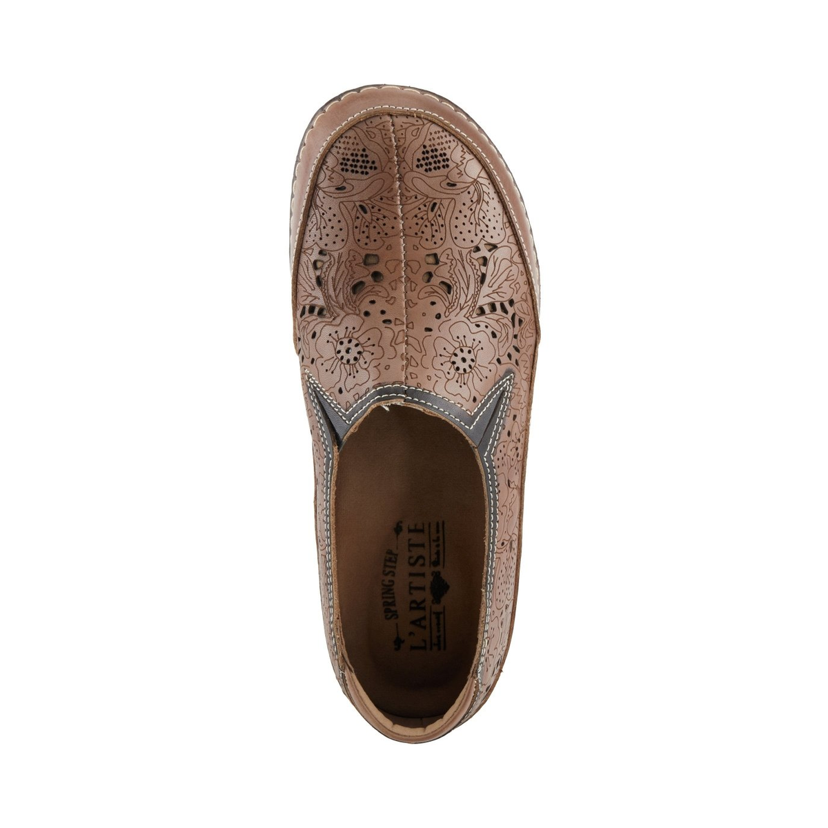 Spring Step Shoes L'Artiste Libora Women's Hand Painted Leather Loafers