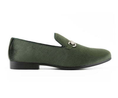 Amali Harrison Green Loafers — product view 2