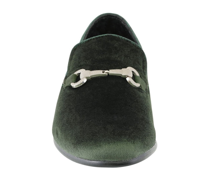 Amali Harrison Green Loafers — product view 4