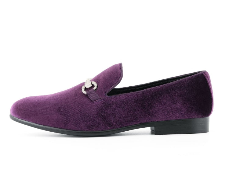 Amali Harrison Purple Loafers — product view 2