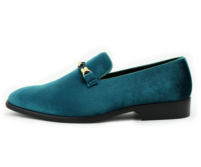 Amali Aller - Teal Loafers — product view 3