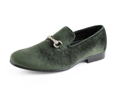 Amali Harrison Green Loafers — product view 1