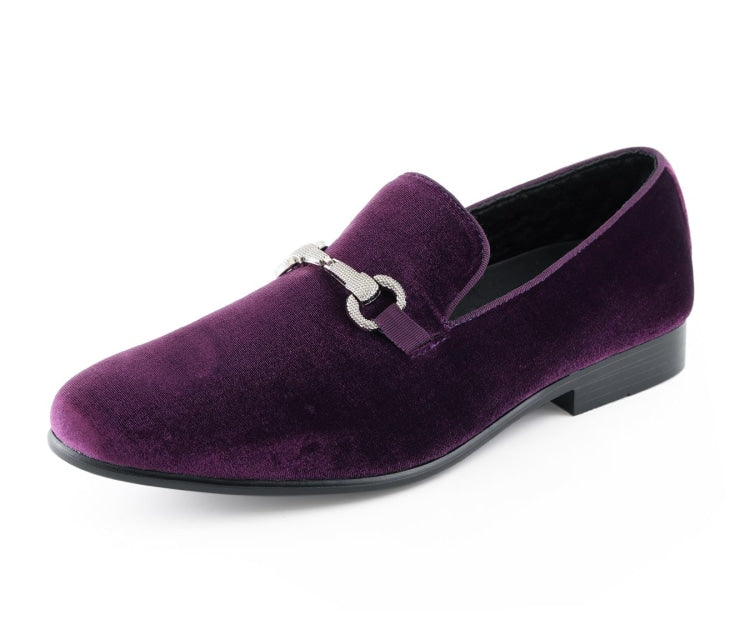 Amali Harrison Purple Loafers — product view 1