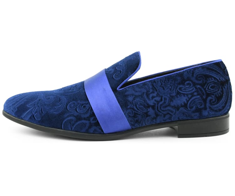 Amali King Navy Loafers — product view 3