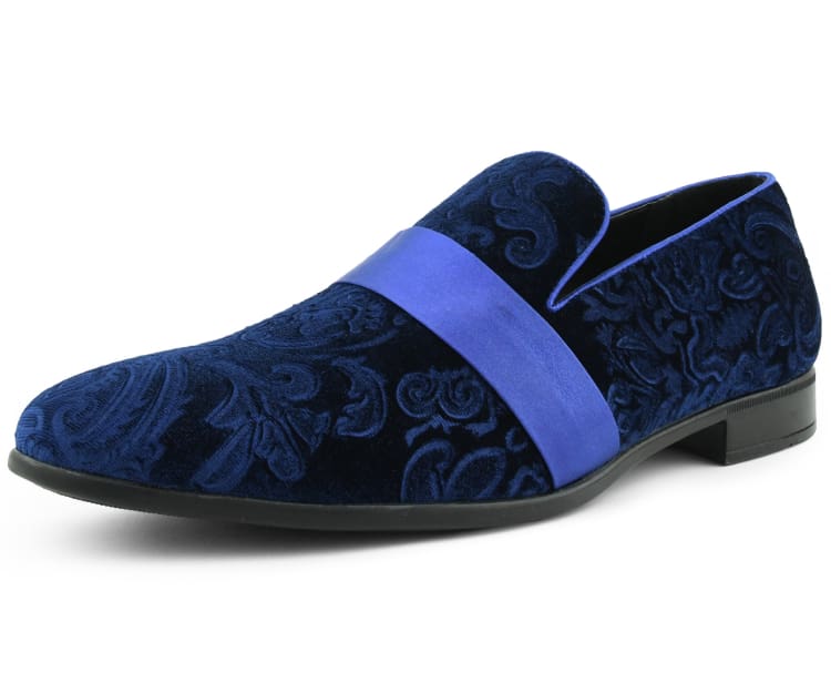 Amali King Navy Loafers — product view 1