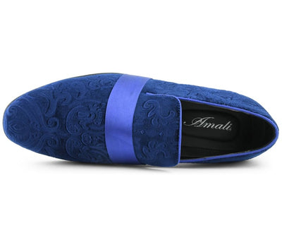 Amali King Navy Loafers — product view 4