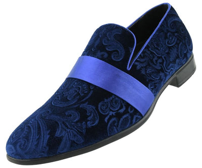 Amali King Navy Loafers — product view 2