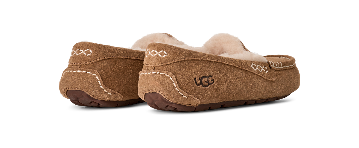 UGG Ansley Womens Slippers — Chestnut Suede