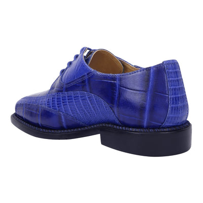 Liberty Zeno Lucifer Leather Oxford Style Dress Shoes for Kids