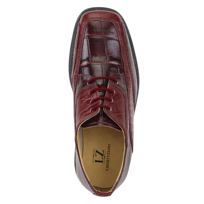 Liberty Zeno Lucifer Leather Oxford Style Dress Shoes for Kids