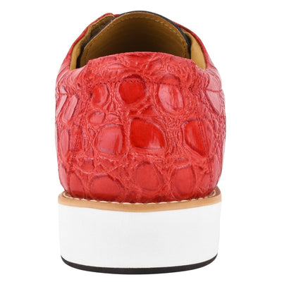 Liberty Zeno Lucky mens oxford croco lizard print casual shoes