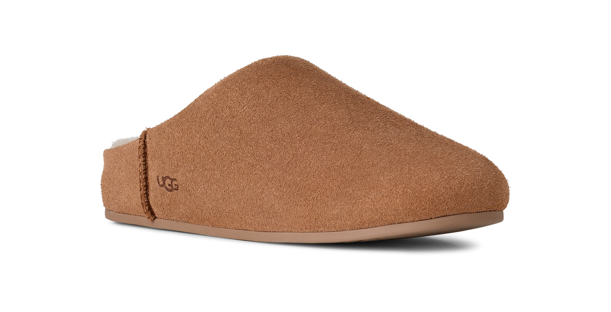 UGG Elea Womens Slip-On Slippers — Chestnut Suede