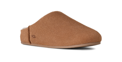 UGG Elea Womens Slip-On Slippers — Chestnut Suede