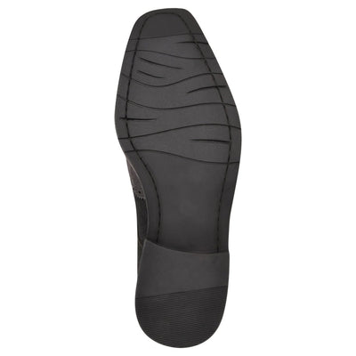 Liberty Zeno Macon Leather and Suede Crocodile Printed Oxford Dress Shoes