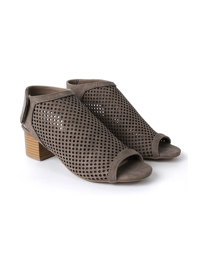 Maddie | Dark Grey Suede