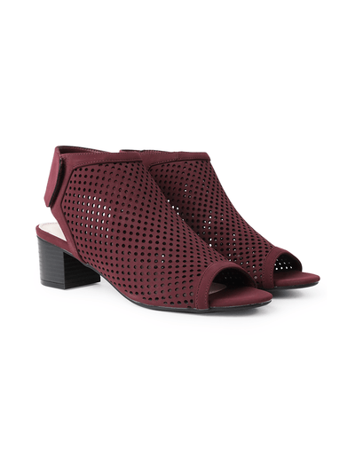 Maddie | Burgundy Nubuck