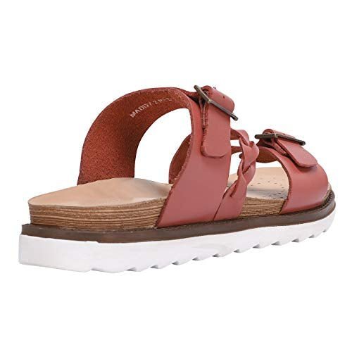 Liberty Zeno Maddy Leather Platform Slides Sandals