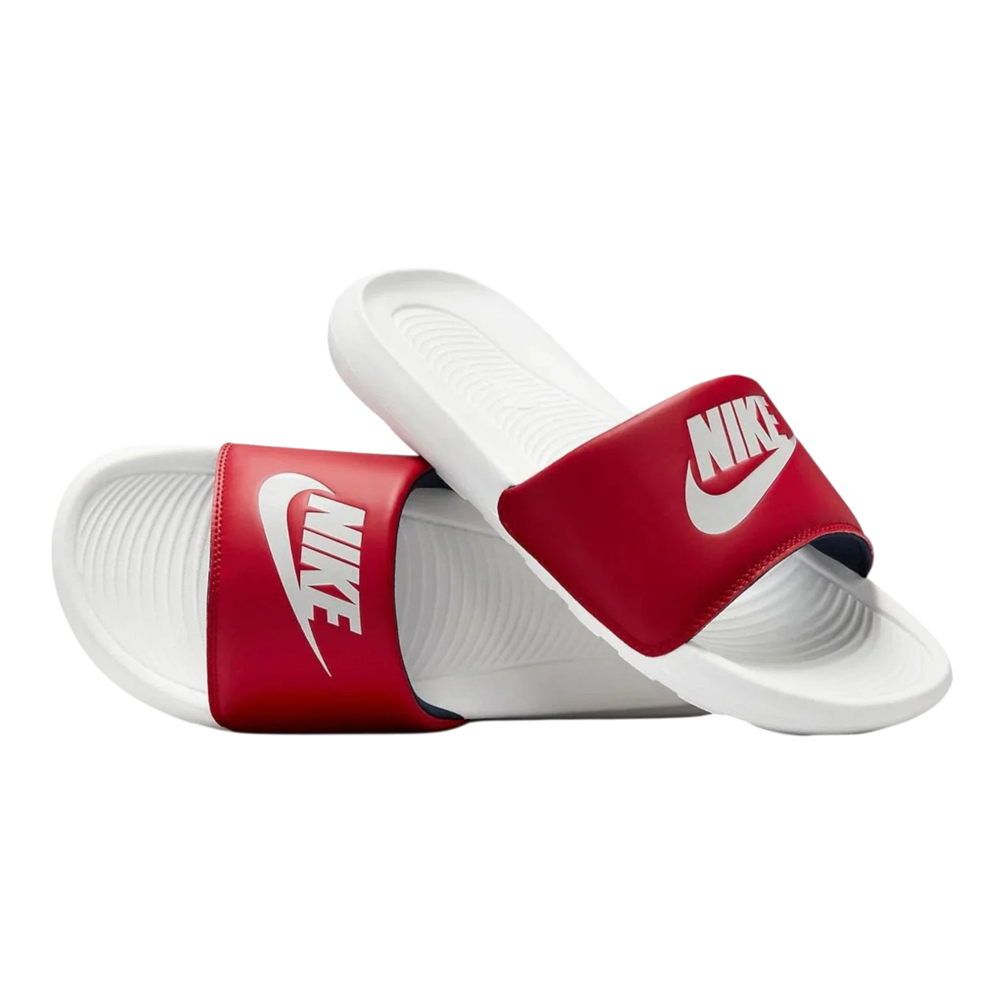 Nike VICTORI ONE SLIDE Men Sandals White Red