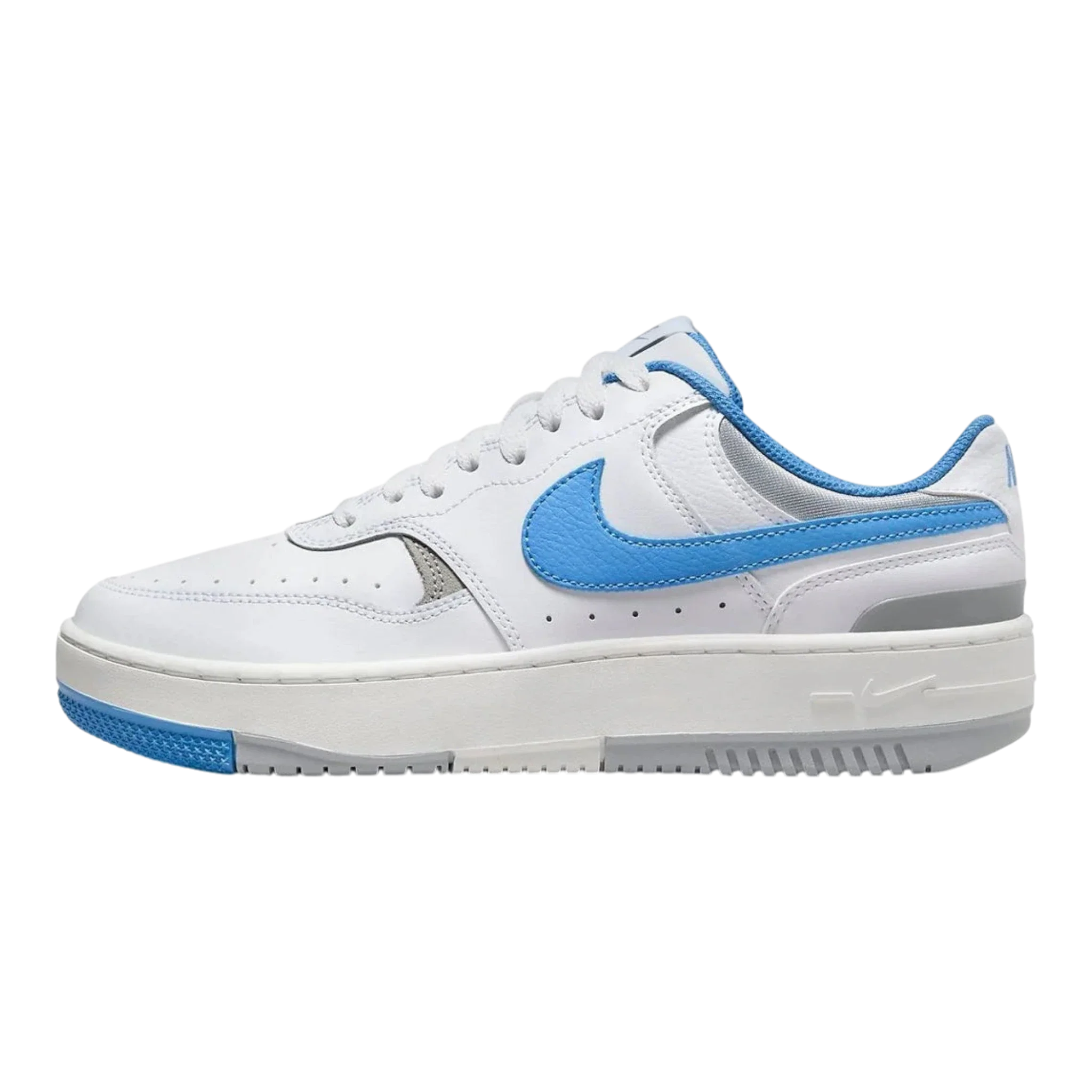 Nike Gamma Force Women's Sneakers — White/University Blue Low-Top