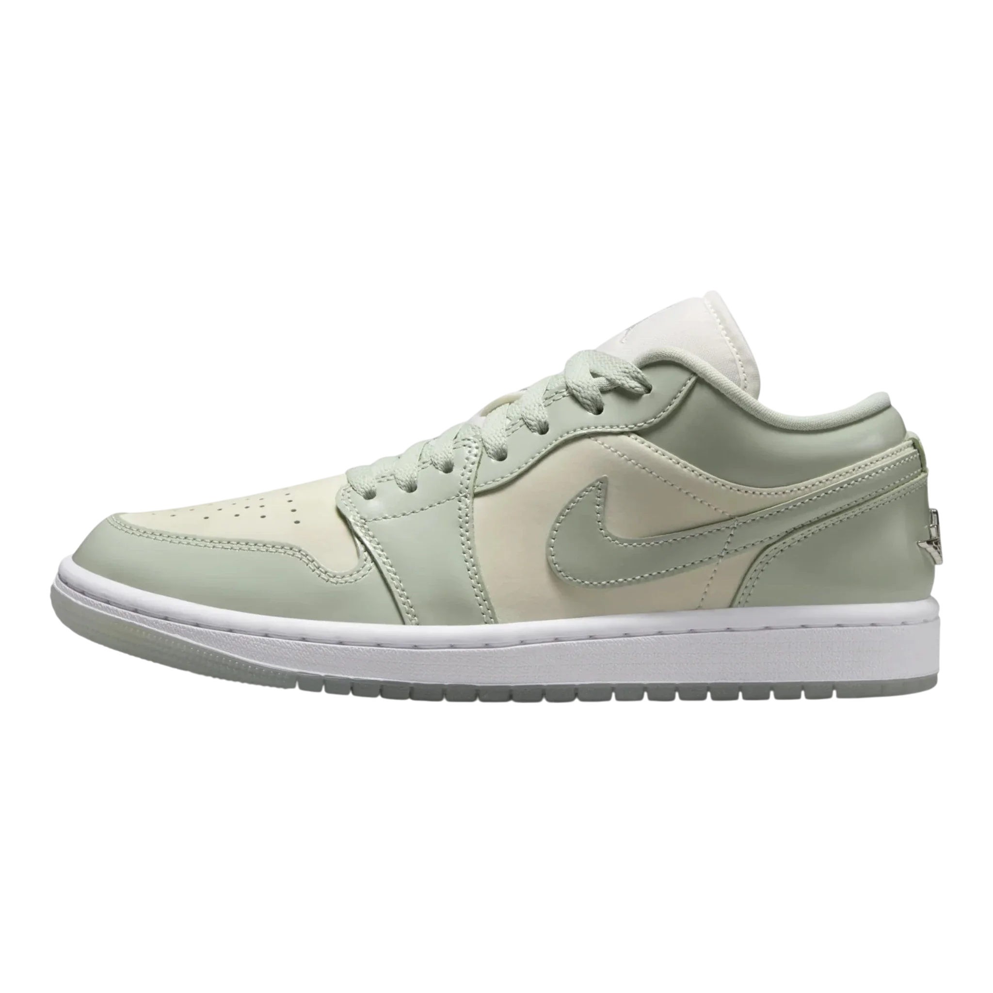 Nike Air Jordan 1 Low SE Women's Sneakers — Sail/Seafoam Leather Low-Top