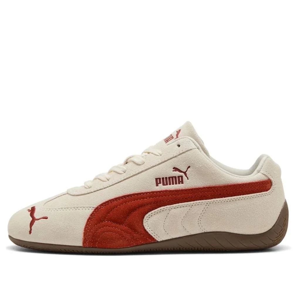 PUMA Speedcat OG Mens Sneakers — Alpine Snow/Gum Suede Low-Top