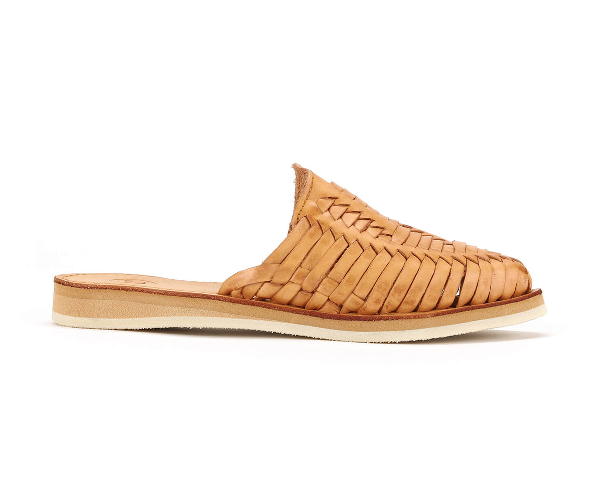 Bottomless Co. Marbella Huarache Slip-On Sand – product view 3