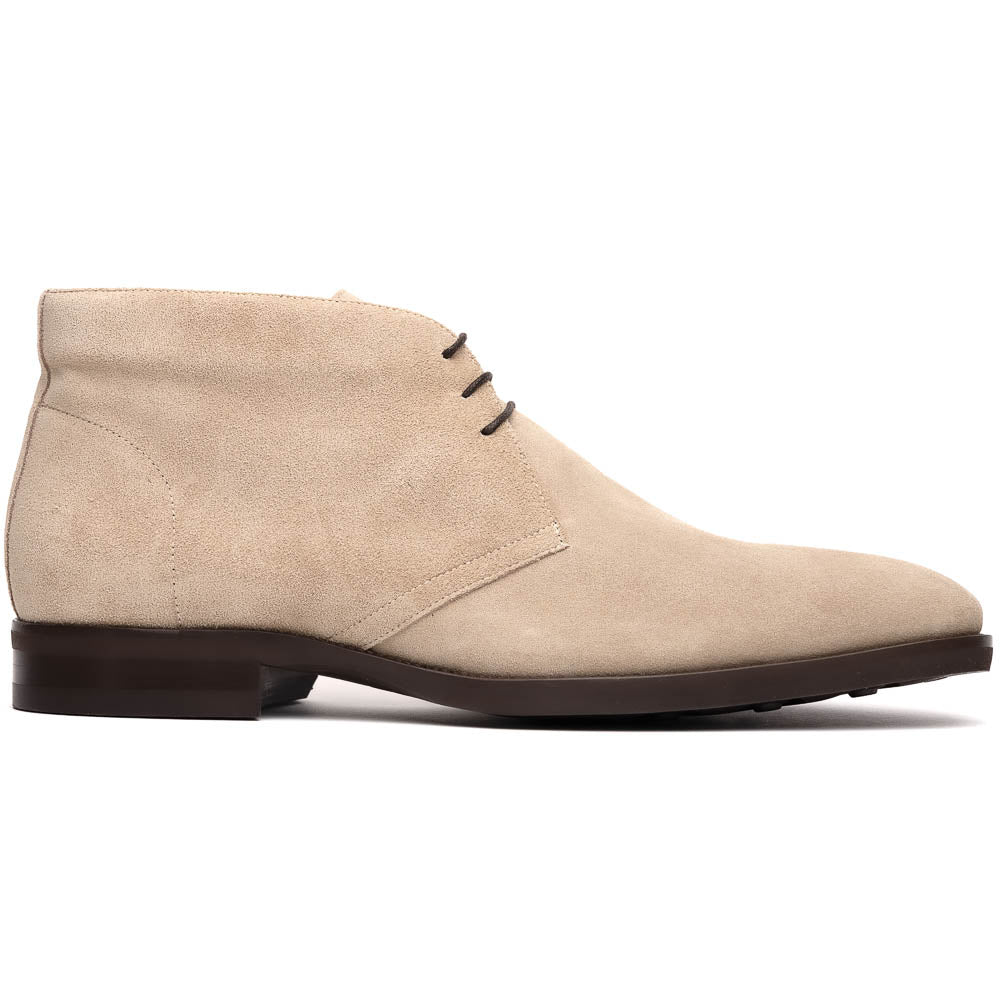 Zelli Italia Men's 46-592-SND MARCO Suede Calfskin Chukka Boot Sand