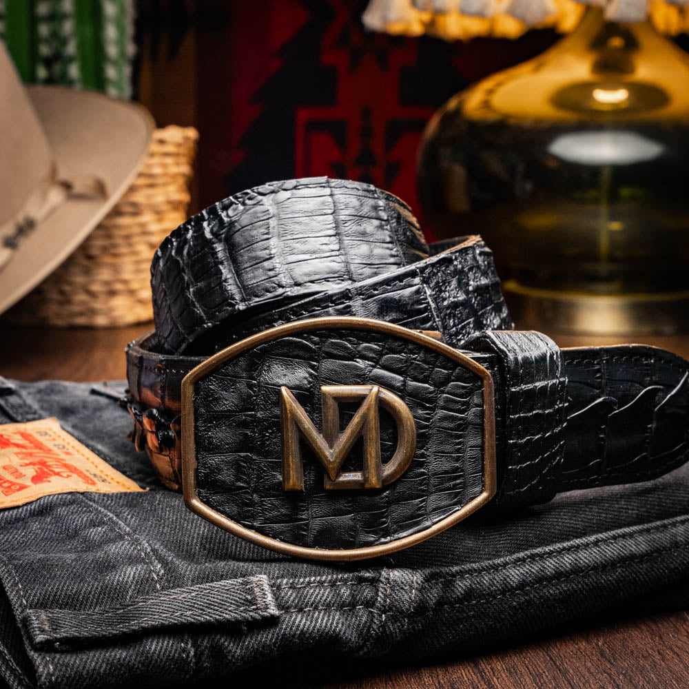 Marco Di Milano  Marlboro Belt Black – rear view