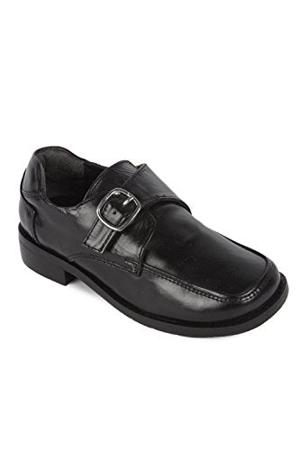 Liberty Zeno Martin Leather Oxford Style School Uniform Buckle Shoes for Kids