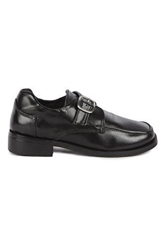 Liberty Zeno Martin Leather Oxford Style School Uniform Buckle Shoes for Kids