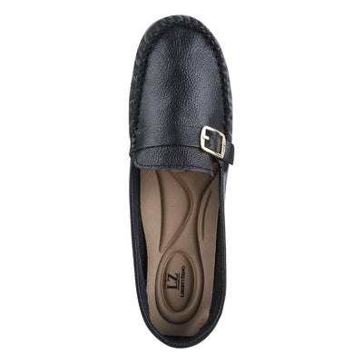 Liberty Zeno MARY Genuine Leather Women's Slip On Buckle Loafers