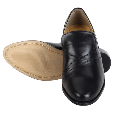 Liberty Zeno Maxico Leather Derby Style Slip - Ons