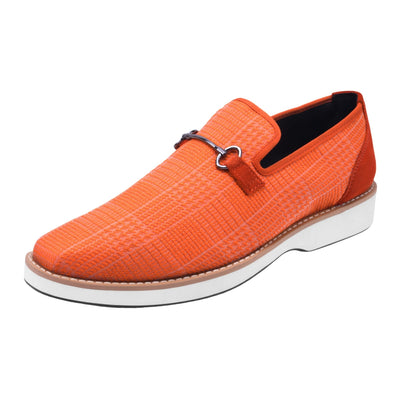 Liberty Zeno Megaball mens Casual textile printed buckle shoes front view